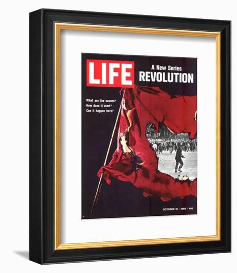 LIFE Revolution Causes… 1969-null-Framed Premium Giclee Print