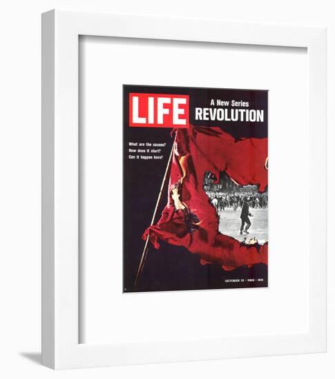 LIFE Revolution Causes… 1969-null-Framed Art Print