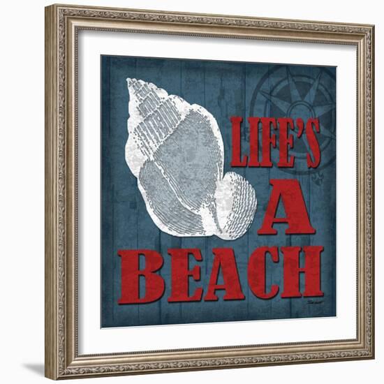 Life's a Beach-Todd Williams-Framed Art Print