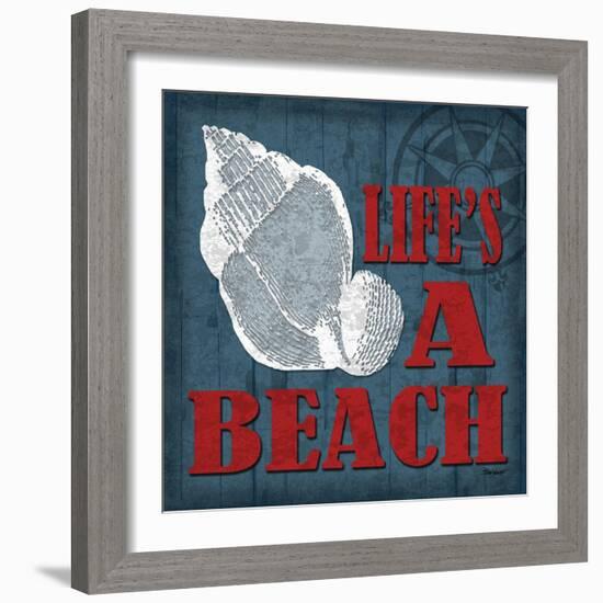 Life's a Beach-Todd Williams-Framed Art Print