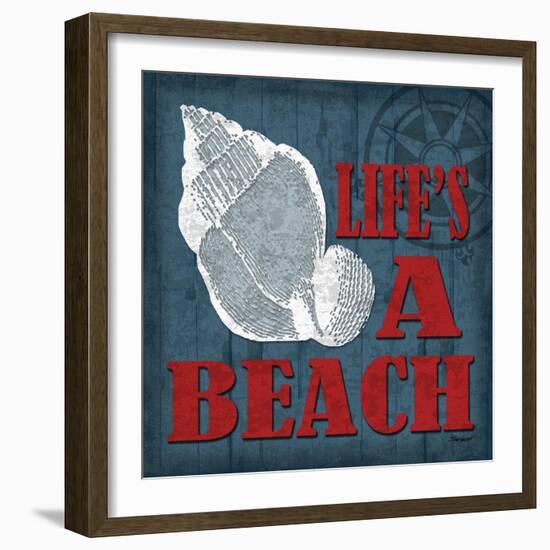 Life's a Beach-Todd Williams-Framed Art Print