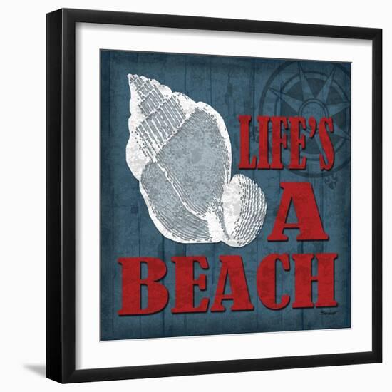 Life's a Beach-Todd Williams-Framed Art Print