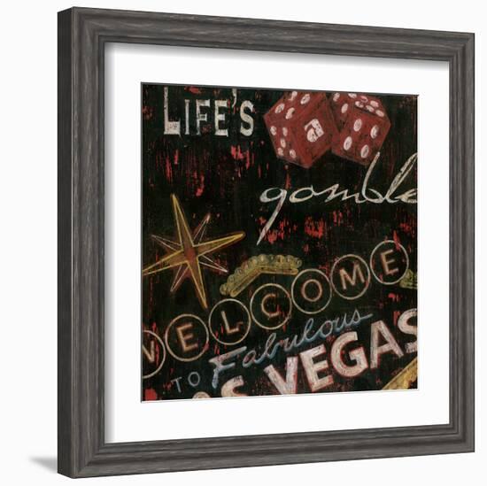 Life's a Gamble-Eugene Tava-Framed Art Print