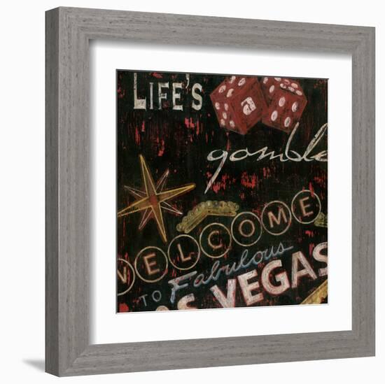 Life's a Gamble-Eugene Tava-Framed Art Print