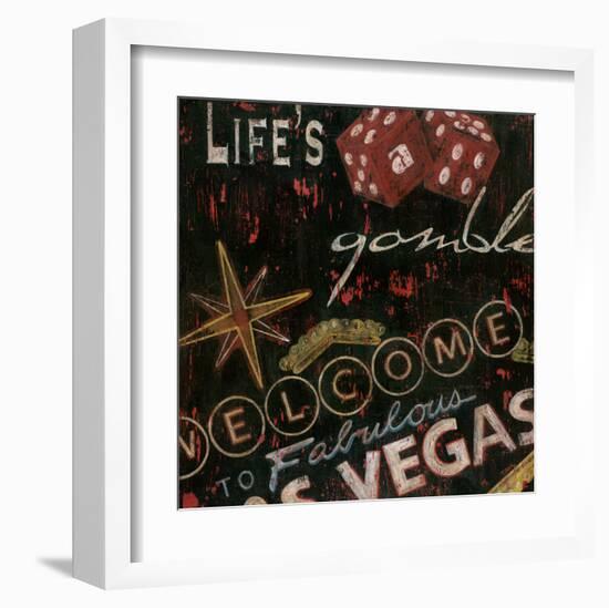 Life's a Gamble-Eugene Tava-Framed Art Print