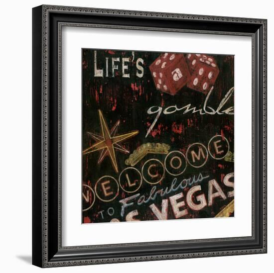 Life's a Gamble-Eugene Tava-Framed Art Print