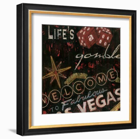 Life's a Gamble-Eugene Tava-Framed Art Print