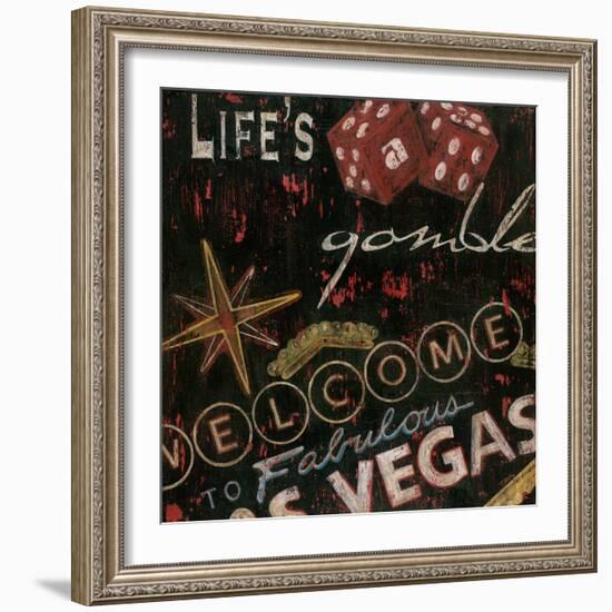 Life's a Gamble-Janet Tava-Framed Art Print