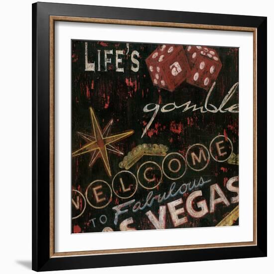 Life's a Gamble-Janet Tava-Framed Art Print