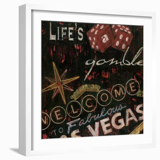 Life's a Gamble-Janet Tava-Framed Art Print