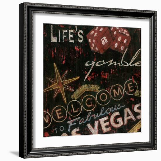 Life's a Gamble-Janet Tava-Framed Art Print