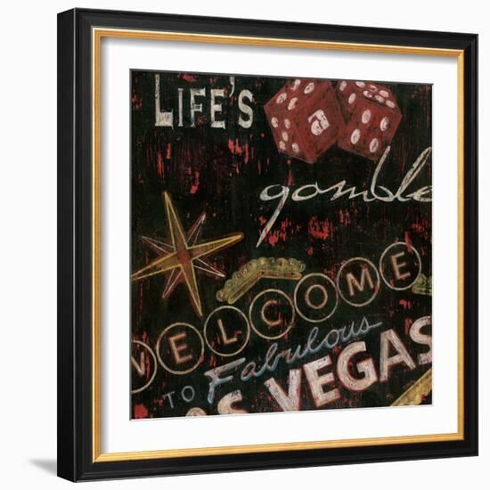 Life's a Gamble-Janet Tava-Framed Art Print