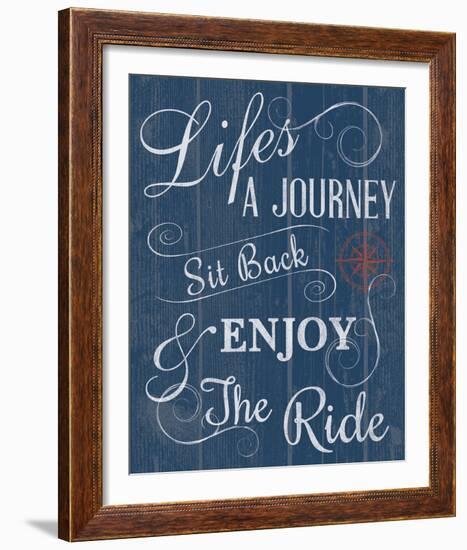 Life's a Journey-Tom Frazier-Framed Giclee Print