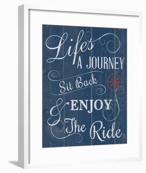 Life's a Journey-Tom Frazier-Framed Giclee Print