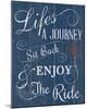 Life's a Journey-Tom Frazier-Mounted Giclee Print