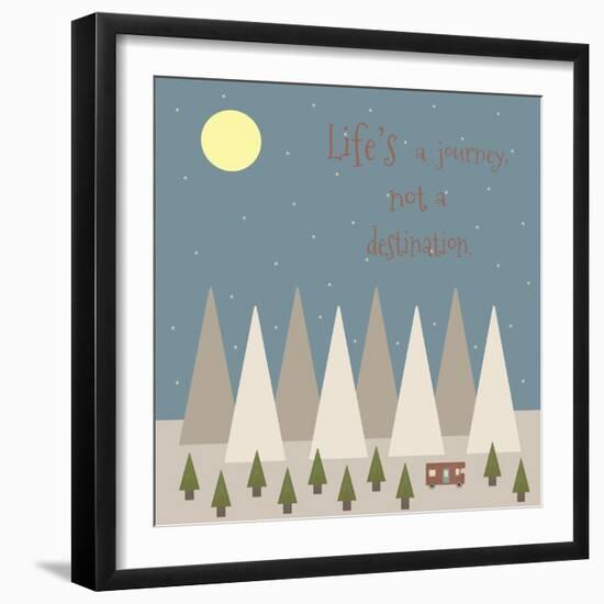 Life's a Journey-Tammy Kushnir-Framed Premium Giclee Print