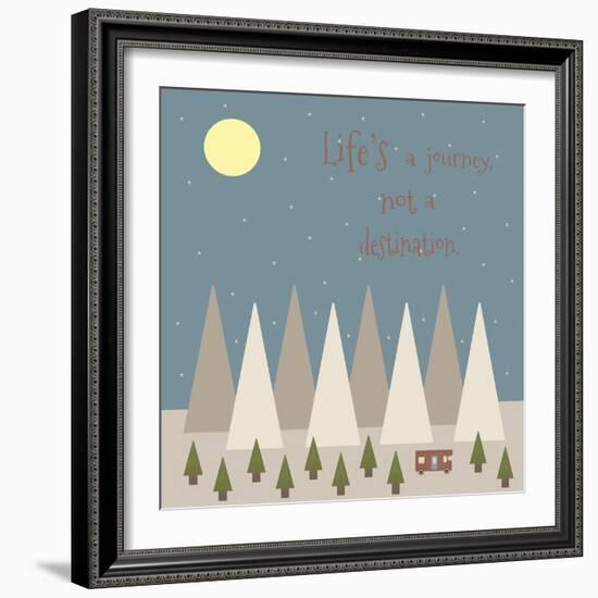 Life's a Journey-Tammy Kushnir-Framed Premium Giclee Print