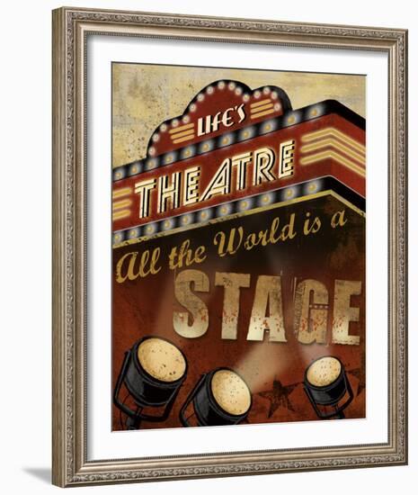 Life's Theatre-Conrad Knutsen-Framed Art Print