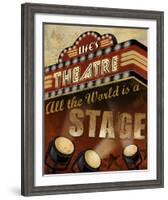 Life's Theatre-Conrad Knutsen-Framed Art Print