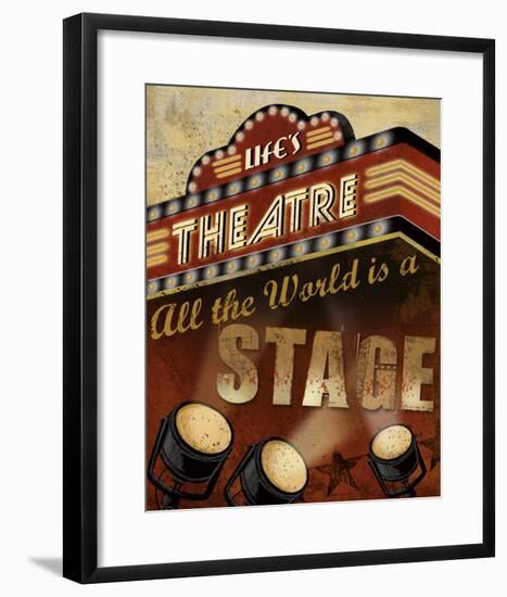 Life's Theatre-Conrad Knutsen-Framed Art Print