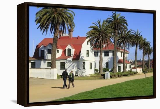 Life Saving Station in Crissy Field-Richard Cummins-Framed Premier Image Canvas