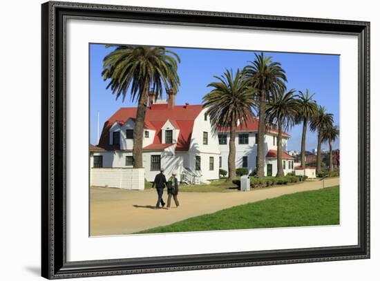 Life Saving Station in Crissy Field-Richard Cummins-Framed Photographic Print