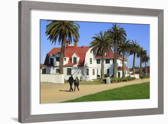 Life Saving Station in Crissy Field-Richard Cummins-Framed Photographic Print