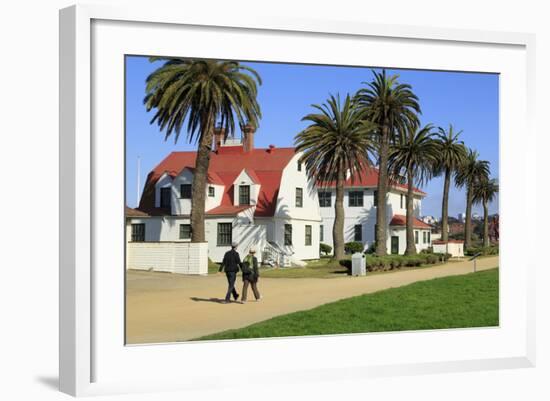 Life Saving Station in Crissy Field-Richard Cummins-Framed Photographic Print