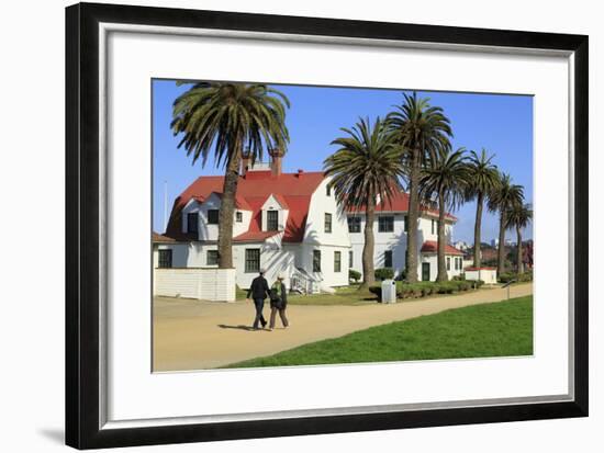 Life Saving Station in Crissy Field-Richard Cummins-Framed Photographic Print