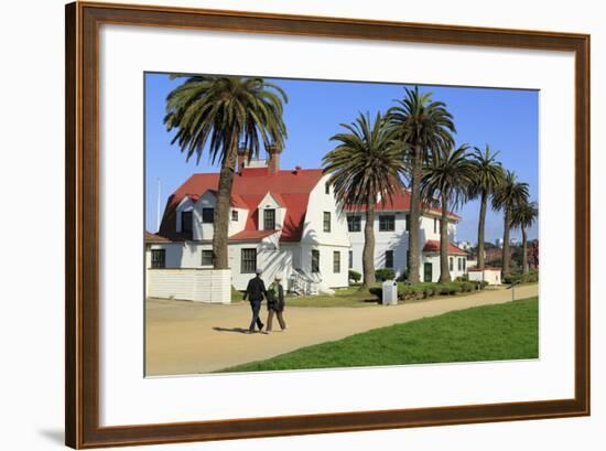 Life Saving Station in Crissy Field-Richard Cummins-Framed Photographic Print