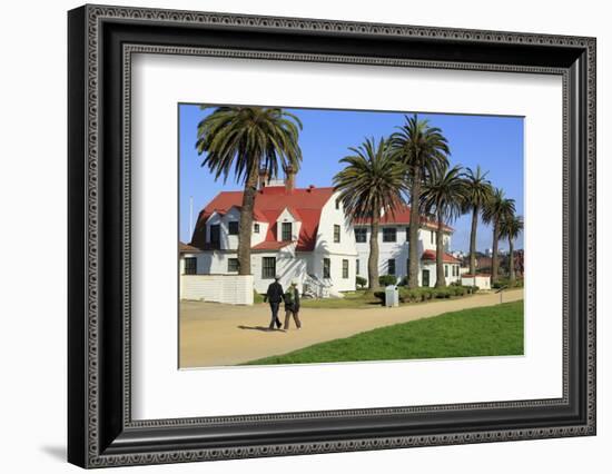 Life Saving Station in Crissy Field-Richard Cummins-Framed Photographic Print