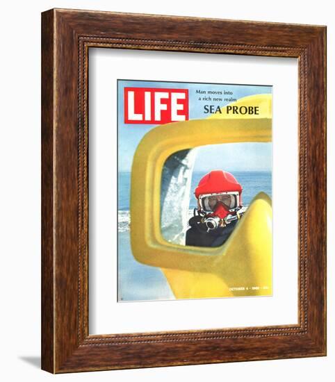 LIFE Sea Probe a new realm-null-Framed Premium Giclee Print