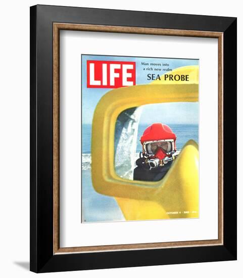 LIFE Sea Probe a new realm-null-Framed Premium Giclee Print