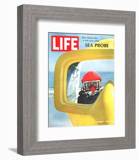 LIFE Sea Probe a new realm-null-Framed Premium Giclee Print