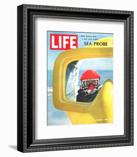 LIFE Sea Probe a new realm-null-Framed Premium Giclee Print