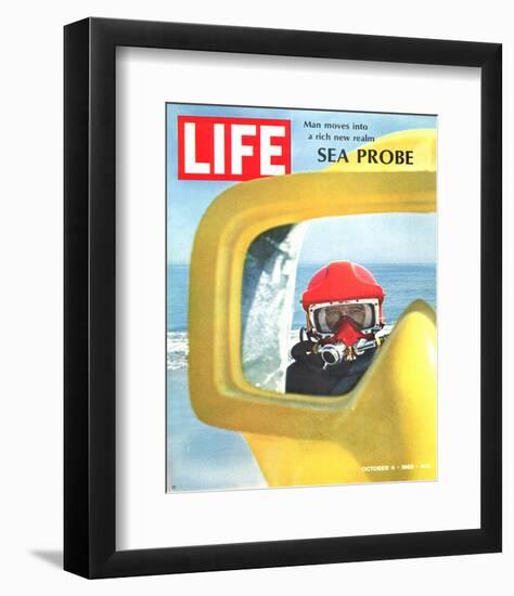 LIFE Sea Probe a new realm-null-Framed Premium Giclee Print