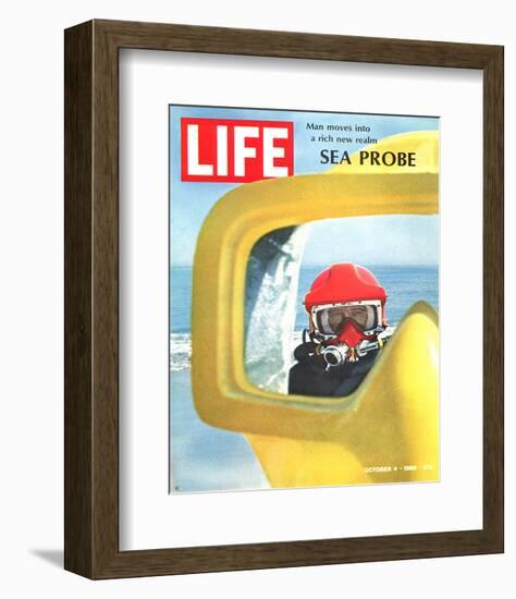 LIFE Sea Probe a new realm-null-Framed Premium Giclee Print