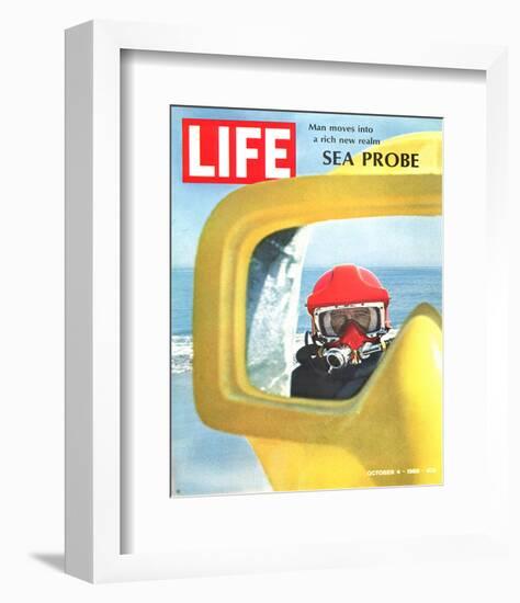 LIFE Sea Probe a new realm-null-Framed Premium Giclee Print