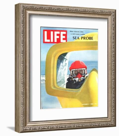 LIFE Sea Probe a new realm-null-Framed Art Print