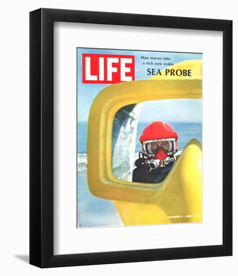 LIFE Sea Probe a new realm-null-Framed Art Print