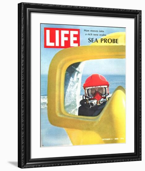 LIFE Sea Probe a new realm-null-Framed Art Print