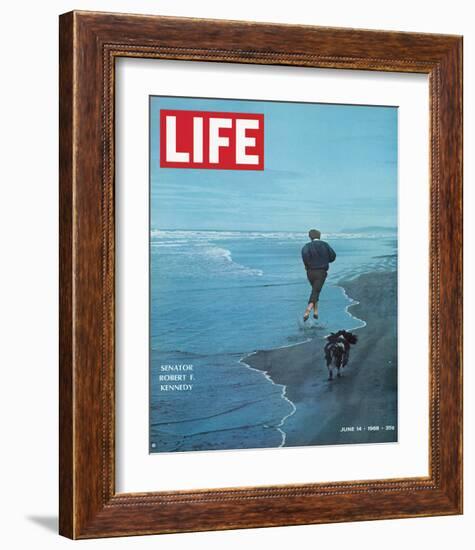 LIFE Senator Rober F. Kennedy-null-Framed Premium Giclee Print