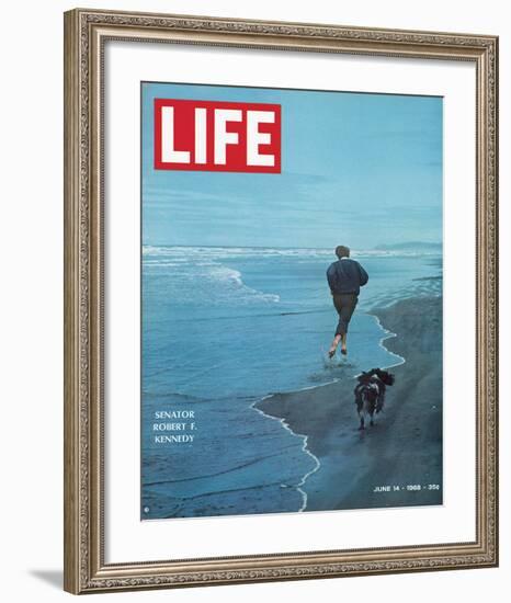 LIFE Senator Rober F. Kennedy-null-Framed Premium Giclee Print