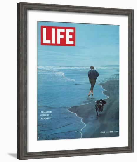 LIFE Senator Rober F. Kennedy-null-Framed Premium Giclee Print