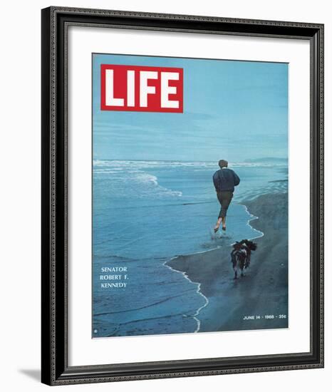 LIFE Senator Rober F. Kennedy-null-Framed Premium Giclee Print