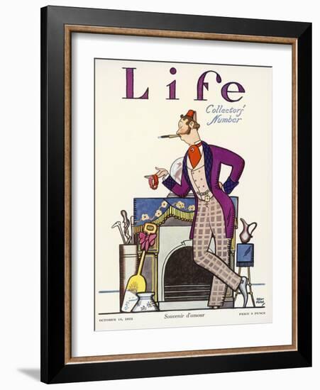 Life, Souvenir D'Amour 1924-Rea Irvin-Framed Art Print