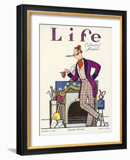 Life, Souvenir D'Amour 1924-Rea Irvin-Framed Art Print