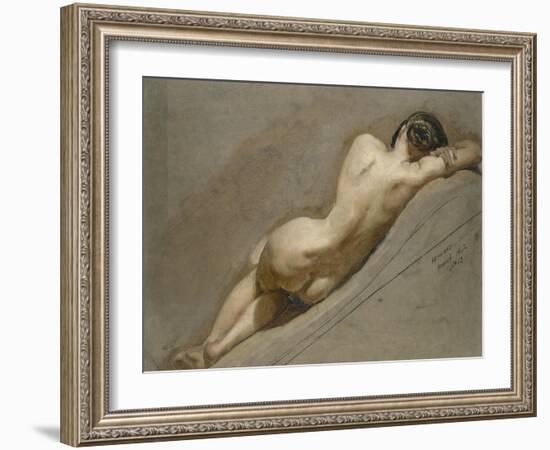 Life Study of the Female Figure-William Edward Frost-Framed Giclee Print