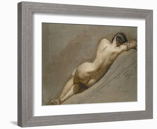 Life Study of the Female Figure-William Edward Frost-Framed Giclee Print