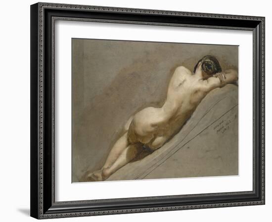 Life Study of the Female Figure-William Edward Frost-Framed Giclee Print